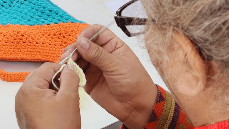 Comenzó el curso inicial de Tejido a Crochet para mujeres privadas de la libertad