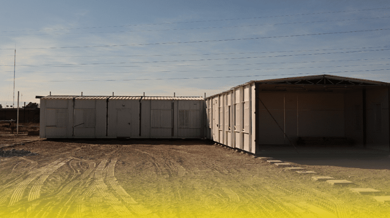 Avanza la construcción de nuevos módulos habitacionales en el Servicio Penitenciario Provincial
