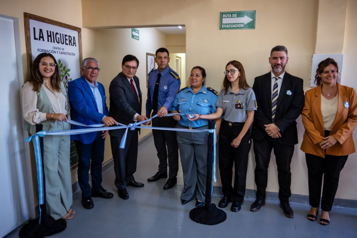 Inauguraron un nuevo espacio tecnológico para la formación en el Servicio Penitenciario