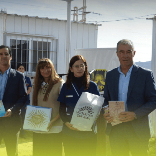 Donación significativa para la Escuela Juana Godoy de Brandes