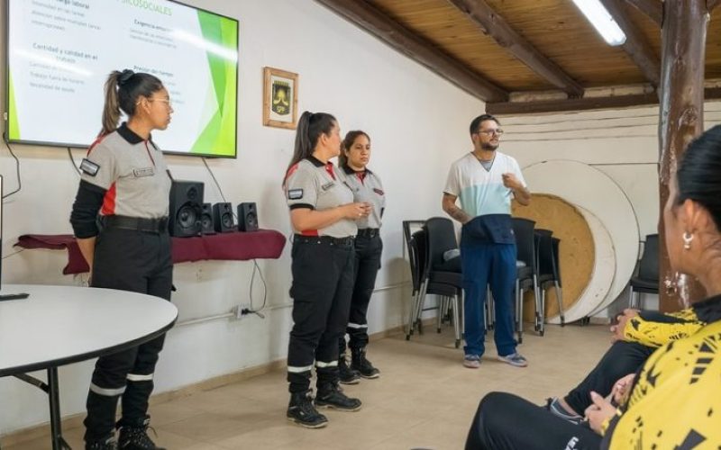 Efectivos penitenciarios se capacitaron sobre salud mental y seguridad en el trabajo