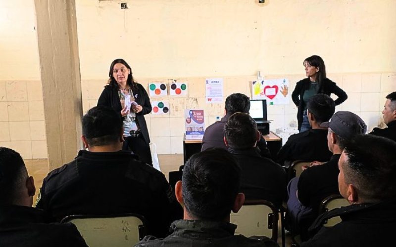 Capacitación en lepra para personal del Servicio Penitenciario Provincial