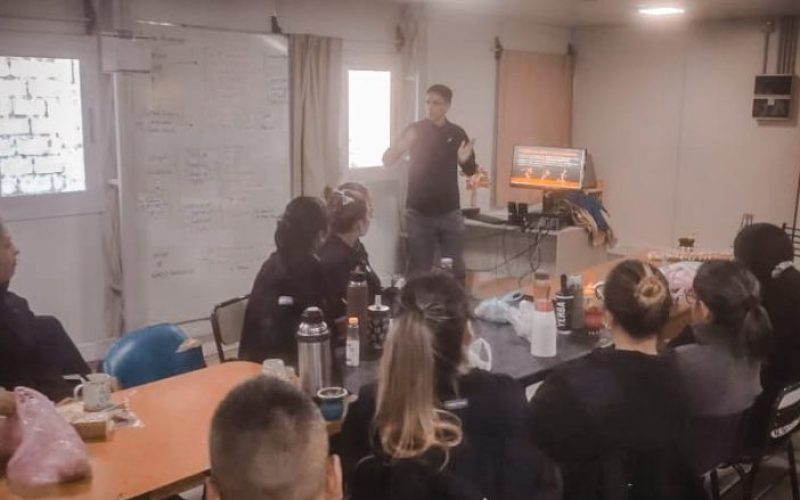 Capacitación sobre “pausas activas” en el Servicio Penitenciario