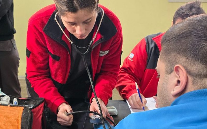 División Sanidad del Servicio Penitenciario organizó un operativo de salud en el Sector 1