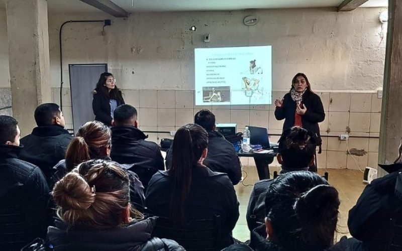 Efectivos penitenciarios se capacitaron sobre tuberculosis