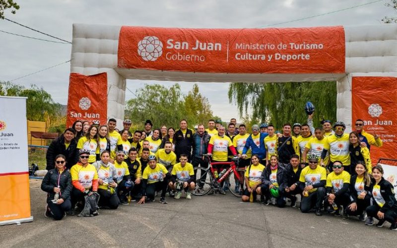 El Servicio Penitenciario tuvo su 1° Bicicleteada Recreativa