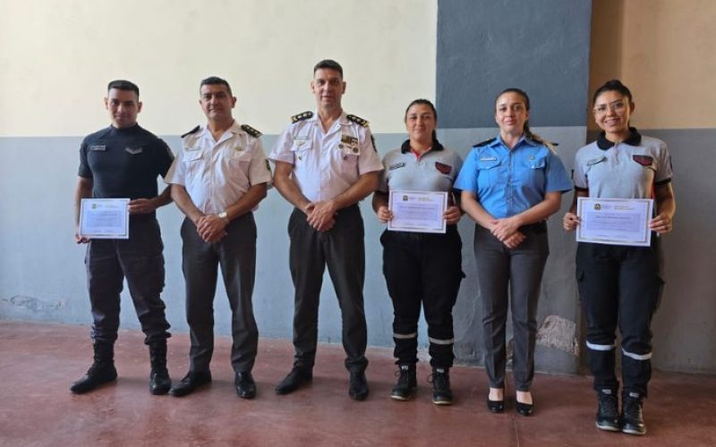 Reconocimiento a la formación: agentes del Servicio Penitenciario se graduaron en Higiene y Seguridad en la industria de la construcción