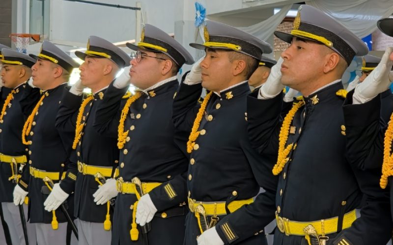 Alumnos de la Escuela de Formación Penitenciario juraron lealtad a la bandera