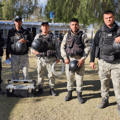 Requisa e Higiene y Seguridad del SPP se capacitaron en identificación de materiales explosivos