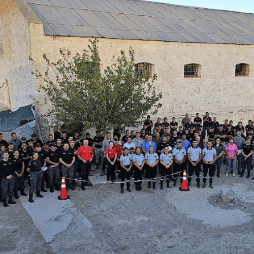 Primer simulacro de Sismo e Incendio en el SPP