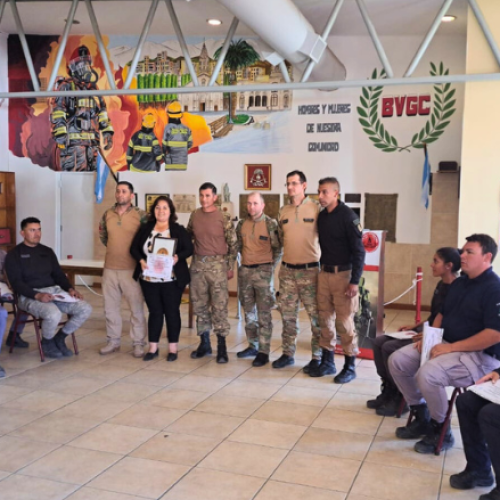 Agentes Penitenciarios de San Juan se destacan en curso de búsqueda y localización de explosivos en Mendoza