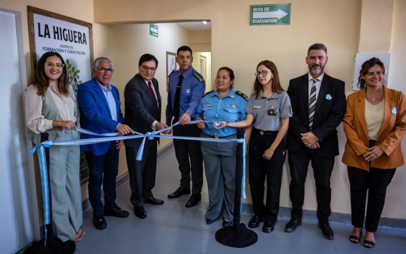 Inauguraron un nuevo espacio tecnológico para la formación en el Servicio Penitenciario