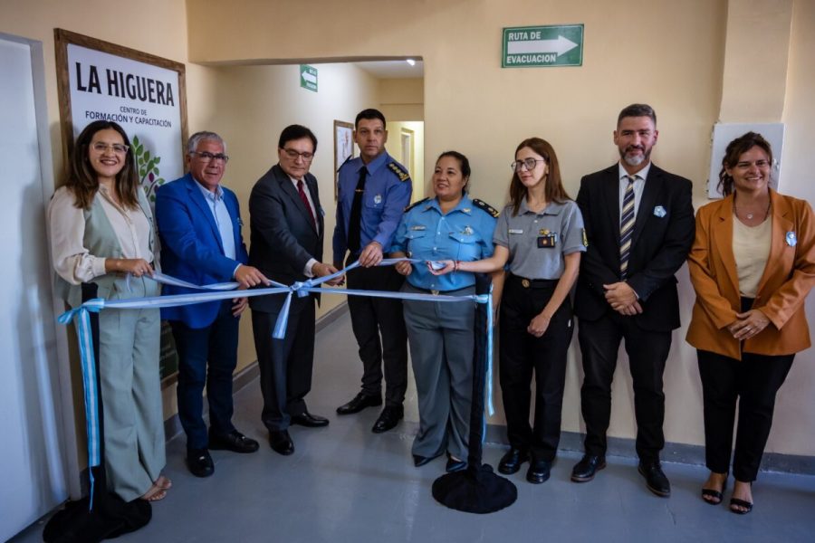 Inauguraron un nuevo espacio tecnológico para la formación en el Servicio Penitenciario