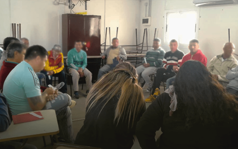 El Servicio Penitenciario inició el primer taller de intervenciones psicosocioeducativas