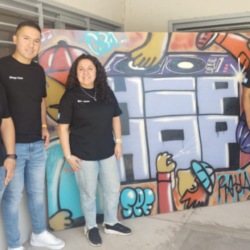 El poder transformador del hip-hop: referentes del Programa de Jóvenes Adultos participaron en «D. Rimando Muros»